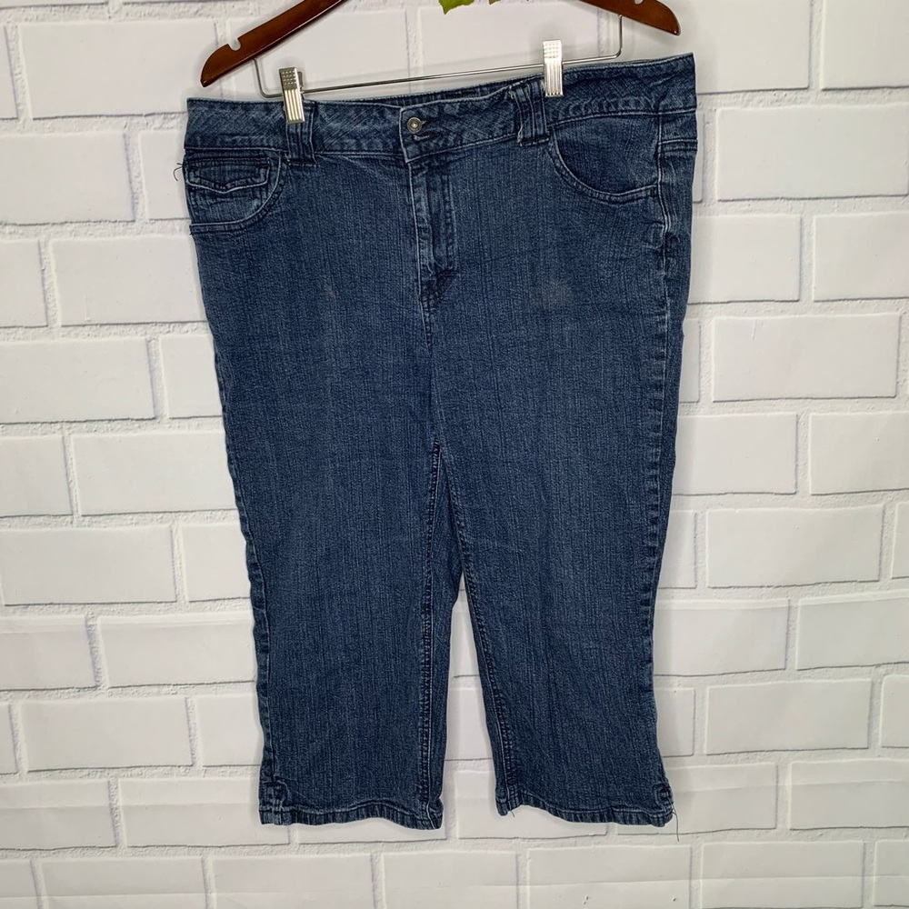 ST. JOHN'S BAY Woman stretch Blue Jeans 18W